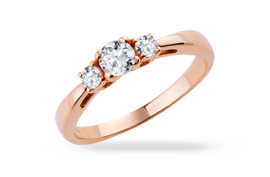 Engagement Diamond Rings. Gold Rings with Diamonds. | KLENOTA