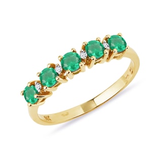 Emerald Rings | KLENOTA